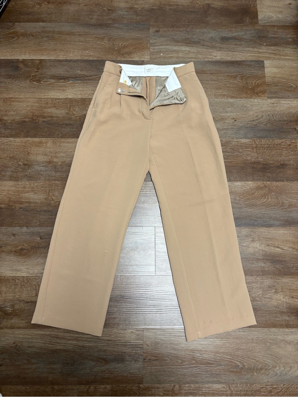 Aritzia Tan Wilfred pants women's size 6